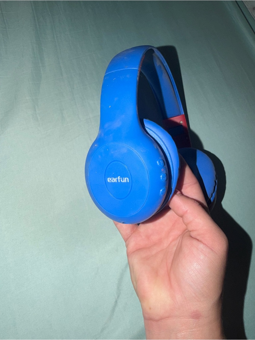 Over-Ear Wireless Headphones — Blue